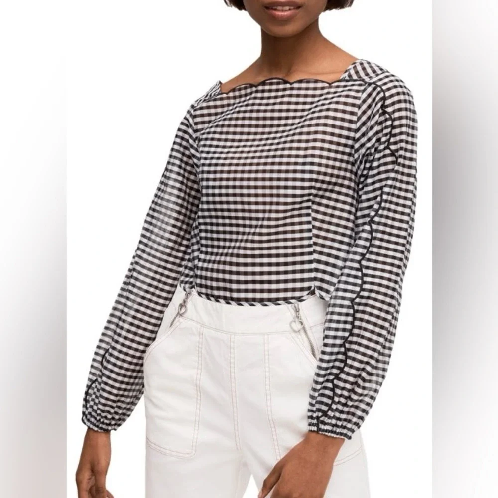 kate spade gingham size